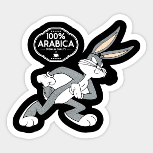 100% arabica Sticker